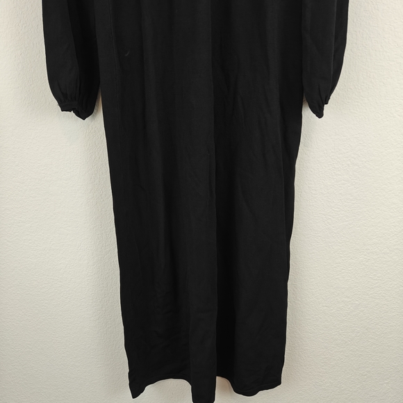 NWOT Pomander Place Tuckernuck Black Double Knit Lennox Midi Dess Size XS - Picture 6 of 16